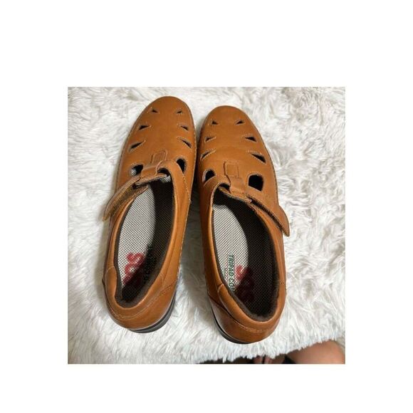 SAS Womens Shoes Size 8.5 N Roamer Slip On Brown Leather MSRP $185 Made in USA - Picture 3 of 4